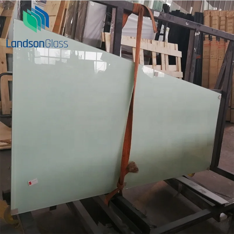 Top quality 10.38 6.38 8.38 laminated glass with milky white PVB film