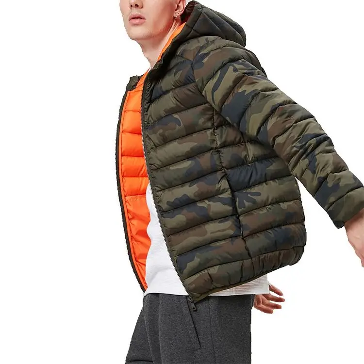 Оригинальная фабричная зимняя камуфляжная стеганая куртка, теплая водонепроницаемая ветрозащитная Сверхлегкая пуховая куртка, Мужская Уличная Теплая стеганая куртка