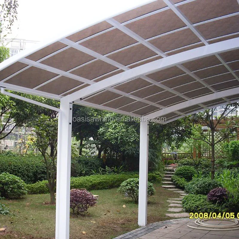 Carport Outdoor Patio Awning Steel Garage Container Carport Canopy Mini Carport