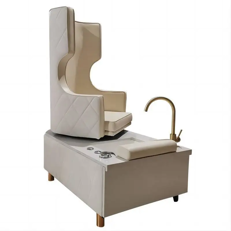 High End Beauty Salon Furniture Back Foot Care Spa Chair Electric Adjustable Manicure Pedicure for Sale