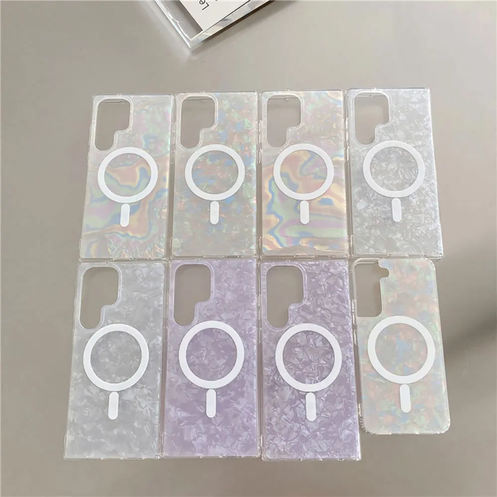 Laudtec SJK157 Gradient Frosted Matte Bumper Color Changing Phone Case For Galaxy S24 S24+ S23 S23+ S22 S22+ Ultra Fe 5G