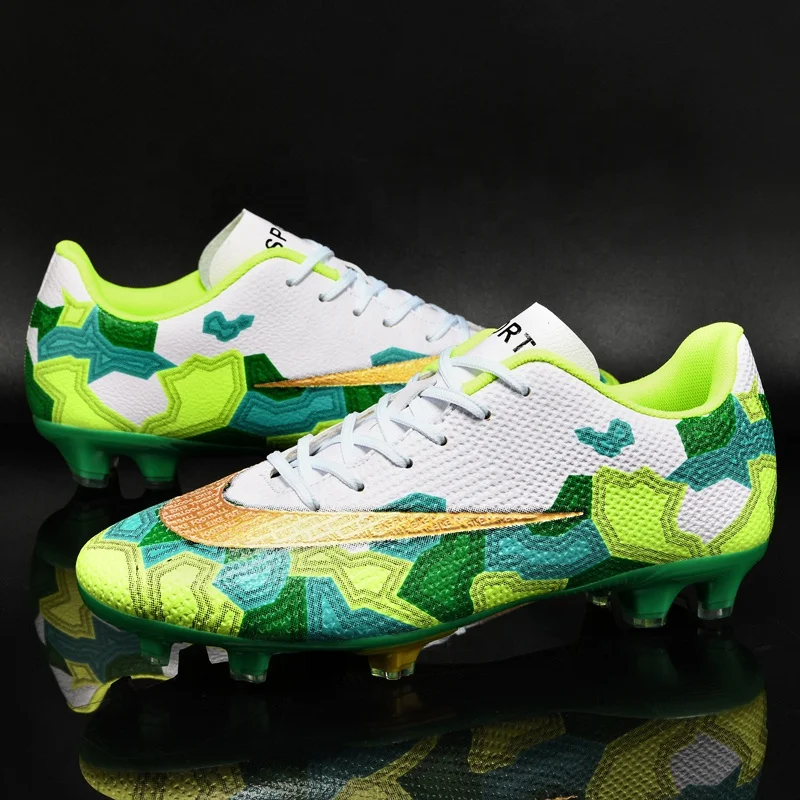 Sports High Ankle Football Boots Shoe Outdoor/Indoor Soccer Shoes Niking Football Cleats Soccer Shoes Boys Chaussure De Football