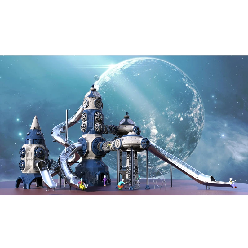 Swing Set Big Tiles Forest Wooden Children Kids Toy Slide