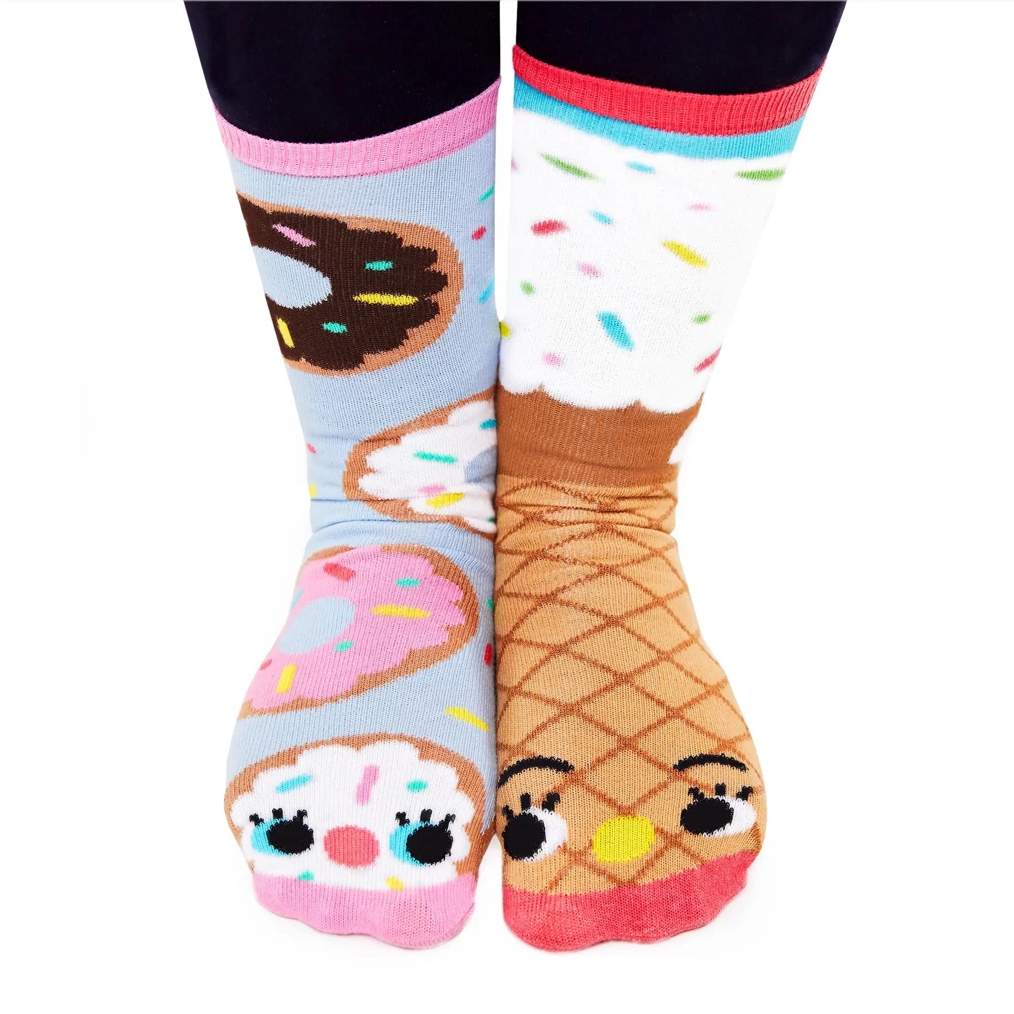 Custom Mismatched Playful Carded Socks