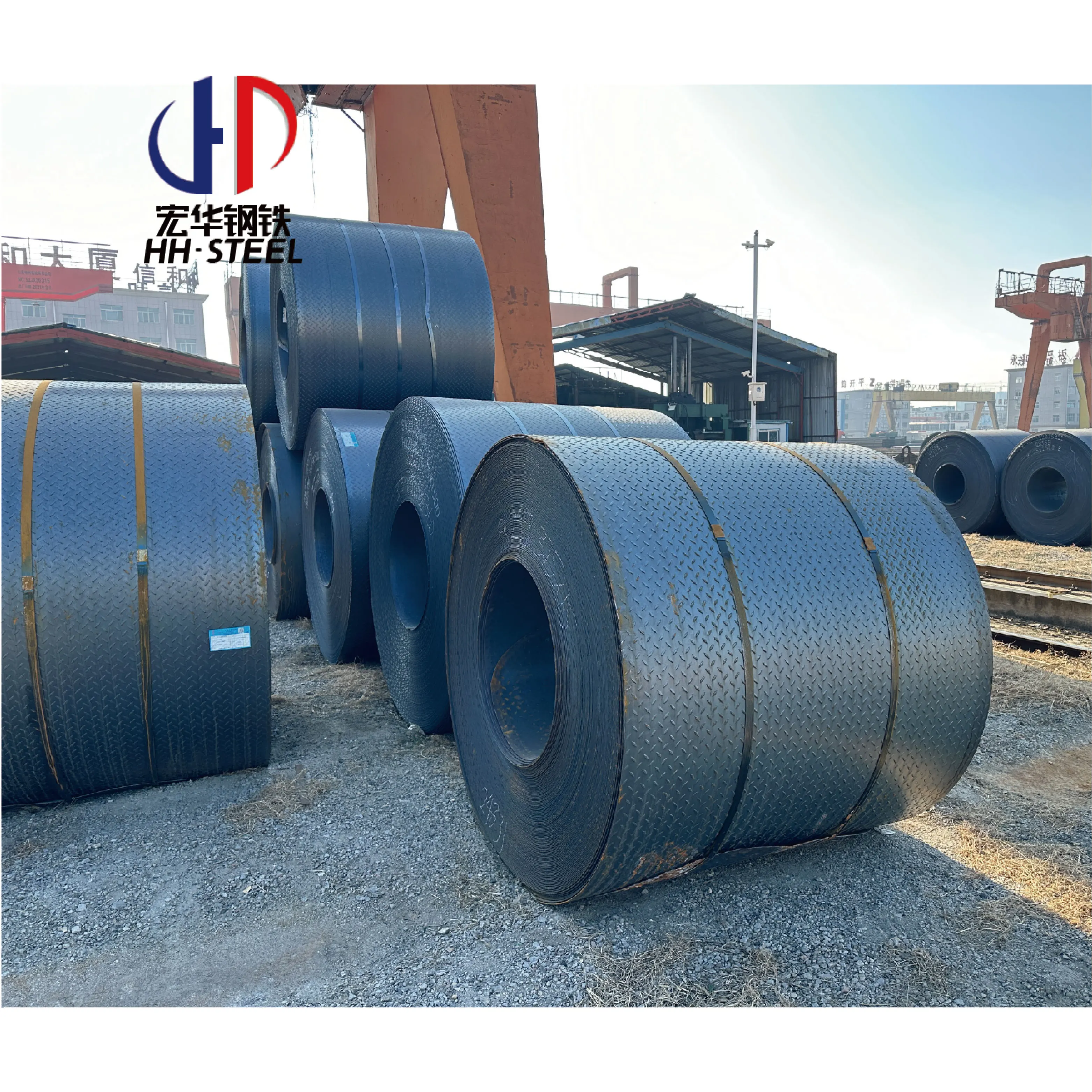 SS400 Q235 Q345 Black Metal Hot Rolled Carbon Steel Coil China Manufacturer