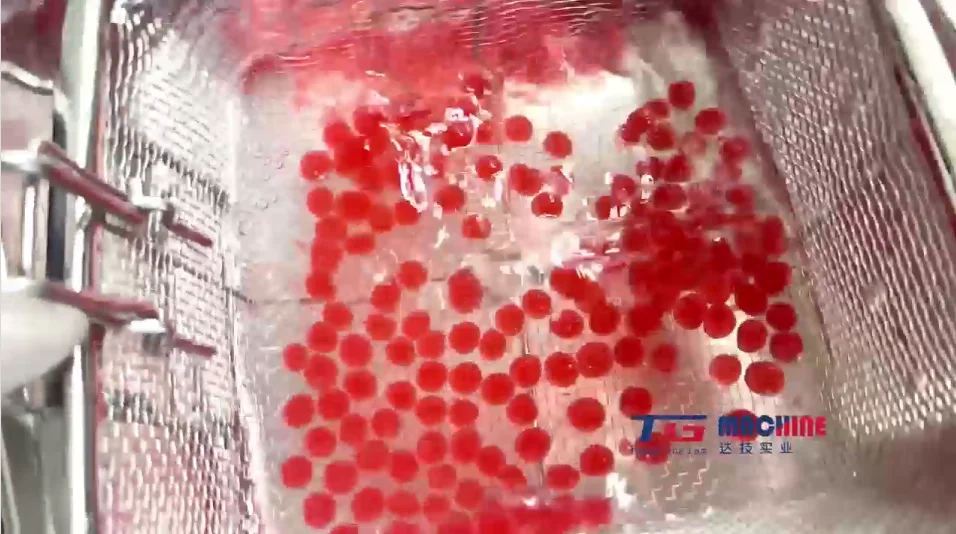 Large Production Capacity Automatic Bursting Juice Ball Maker Popping Boba Making Line For Bubble Tea