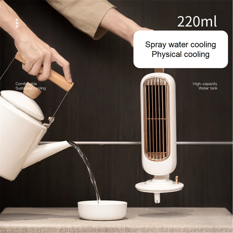 Handheld Mini Fan Cooling Air Conditioner Humidifier for Outdoor Household Desk Tower Fan Water Cool Mist Spray Fan