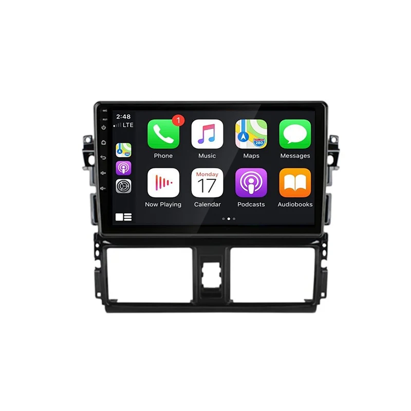 10 inch Android Car Stereo Car Radio CarPlay & Android Auto GPS WIFI FM RDS Auto radio For Toyota Vios Yaris
