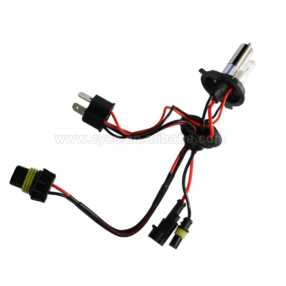 4300K 6000k 8000k 12V 35w H4-2 H4L H4H hid xenon light bulb H4 high low xenon halogen car hid xenon lamp