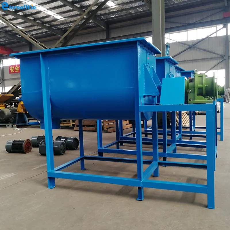 500KG/Batch animal feed mixer equipment  horizontal feed mixer poultry feed mixing machine