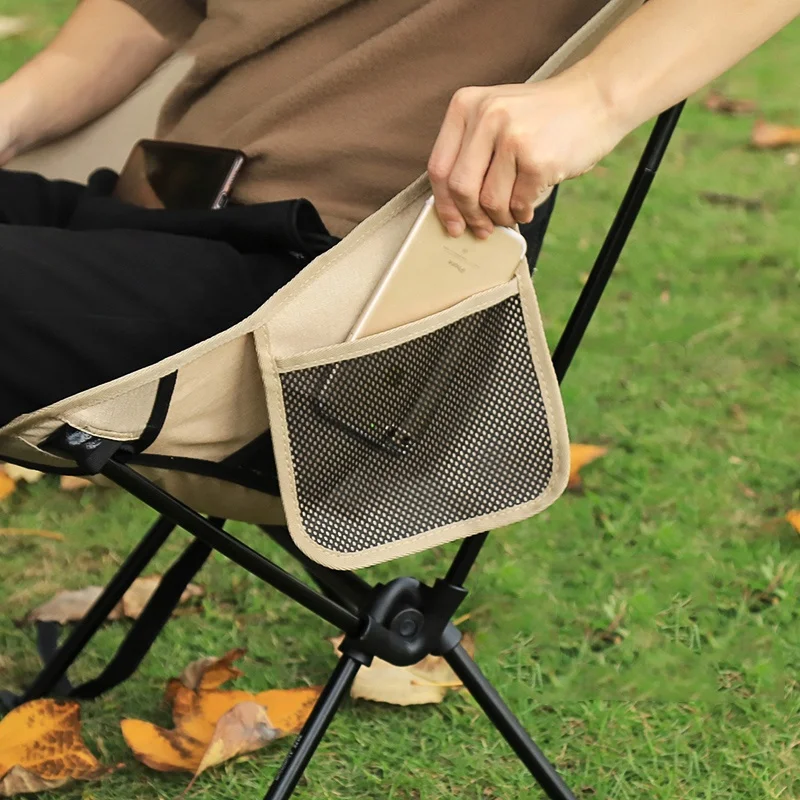 Ultralight  Folding Outdoor Camping Chair Foldable Beach Moon Chair Fishing Portable Chair  Picnic for Hiking Travel Leisure