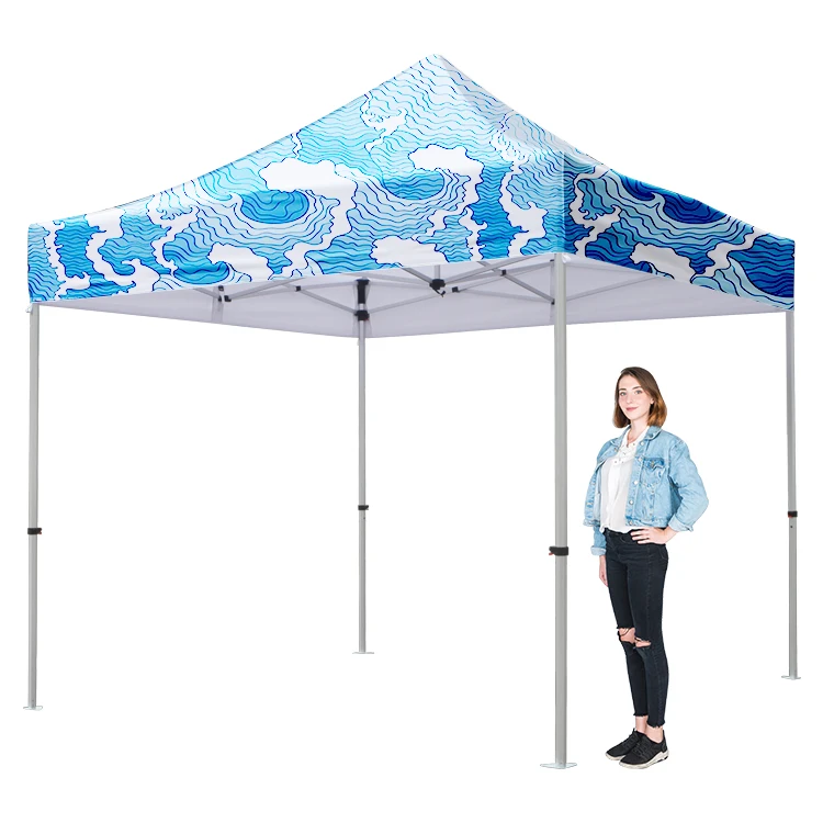 Most Popular Custom Canopy Foldable Popup Outdoor Exhibition Booth Trade Show Tents Advertising Pop Up Display Aluminum Tent