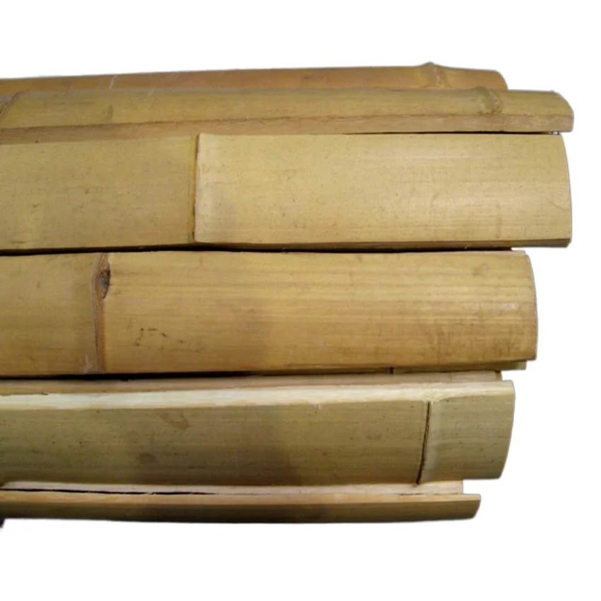 BAMBOO SLAT, SPLIT BAMBOO SLATS for CONSTRUCTION AND CEILING USE, DECORATED BAMBOO SLATS