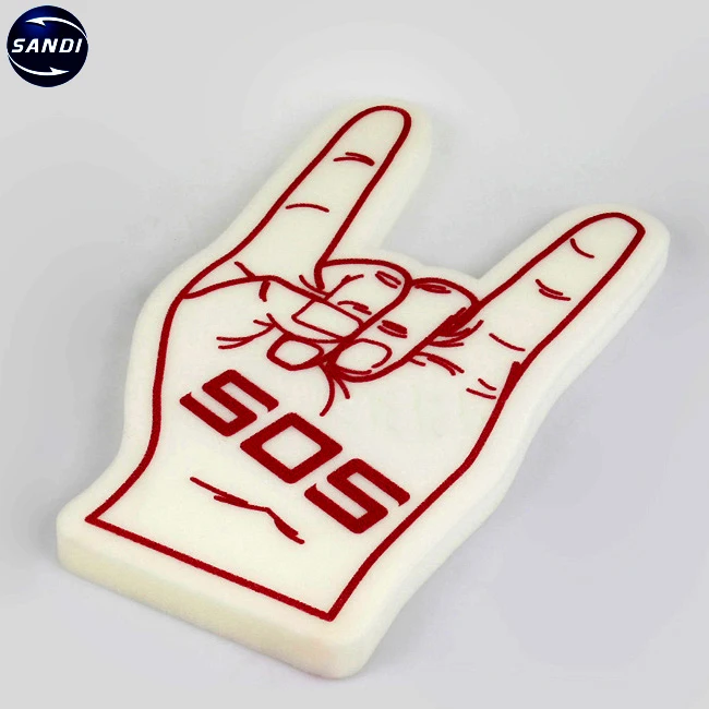 
Promotional custom EVA cheering giant foam middle finger 
