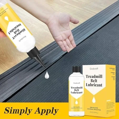 Lubricant Para Treadmill Silicone Treadmill Lube 4 Ounces Premium Silicone Oil for Treadmill Belt Lubrication