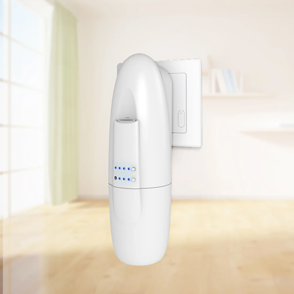 SCENTA Wholesale Luxury Smart Bluetooth App Control Aroma Essential Oil Diffuser Wall Plug In Automatic Air Freshener Dispenser