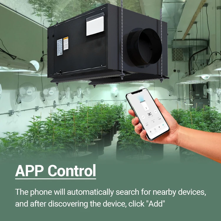 Preair 145L/day Grow Room Industrial Drying Air Desiccant Dehumidifier Greenhouse