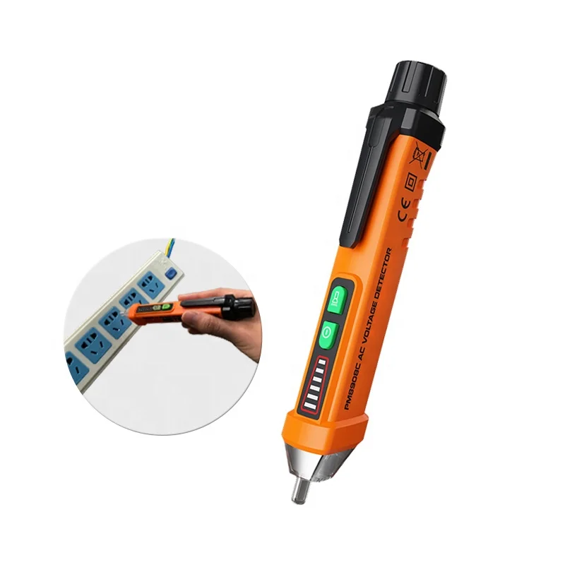 BOSTEK Non-Contact Voltage Tester Pen High Quality Led Smart AC 1000V Voltage Meter PM8908C