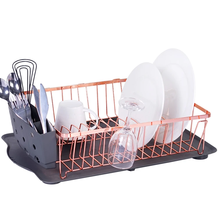 
Factory Price Good Quality Large Kitchen Plate Drainer Dish Drying Wire Rack 