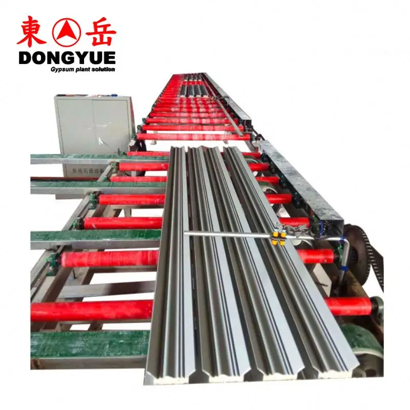 Fully automatic gypsum cornice/line making machine/production line with viarious shape