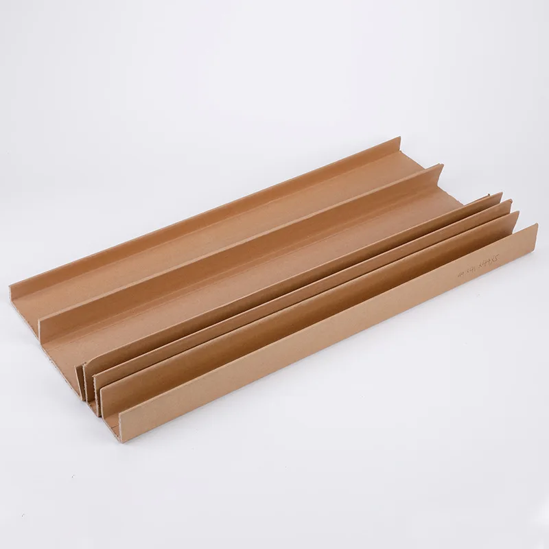 Paper Angle Board Kraft Paper Pallet Edge Protector U-shaped Design Paper Packing Cardboard Corner Protectors