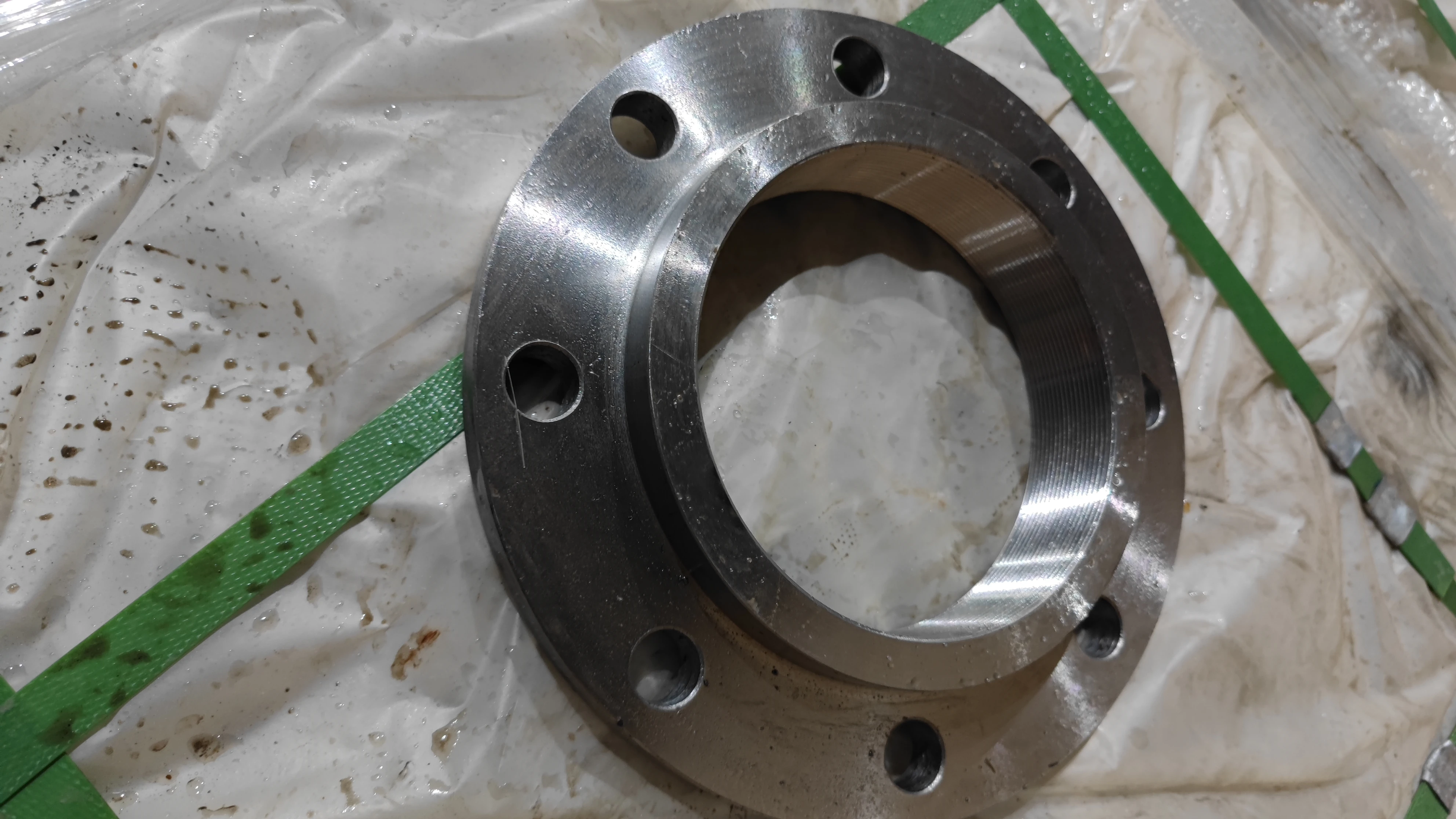 BS4504 PN16 DN15-DN600 Углеродистая Сталь Резьбовой с шелковым фланец глухая