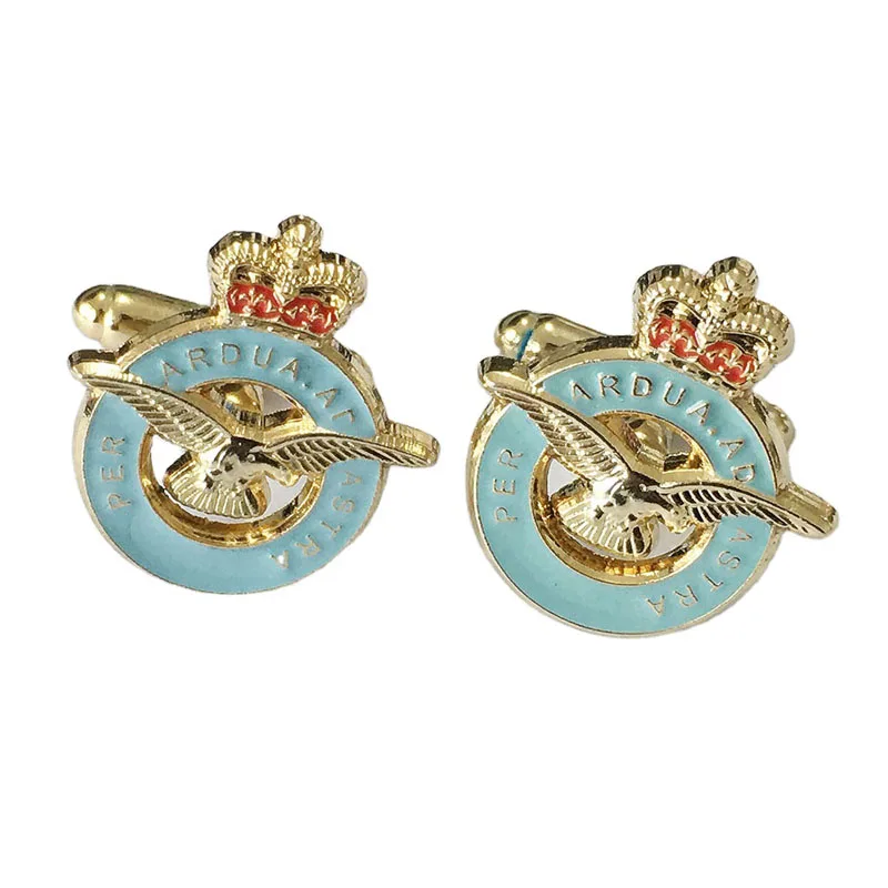 Wholesale China Factory Making Customized Cufflink Metal Enamel Cufflinks Men