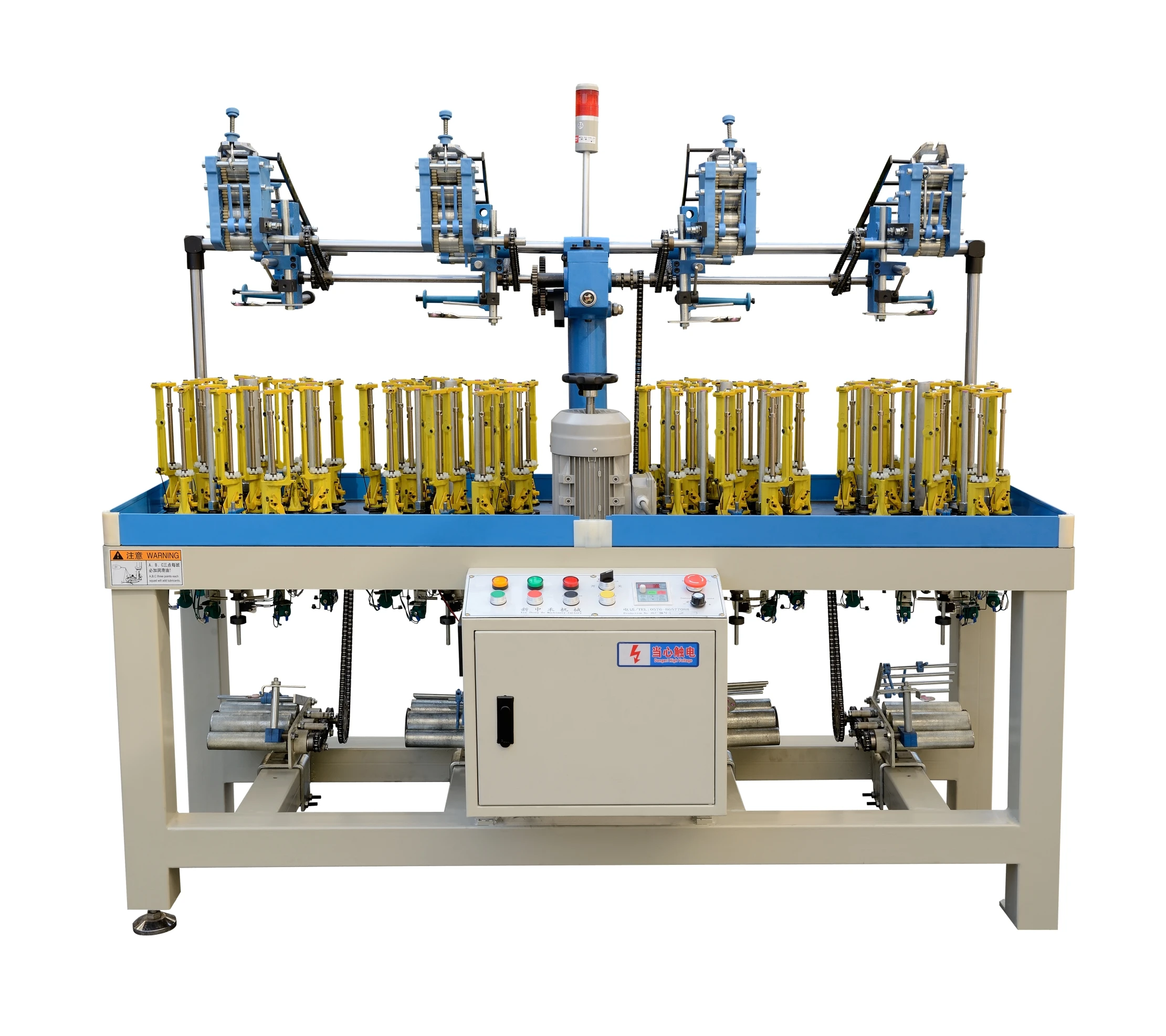 № 1 Качество Высокоскоростная оплёточная машина 17/4 пряжа 17 шпинделя эластичный оплеточная машина