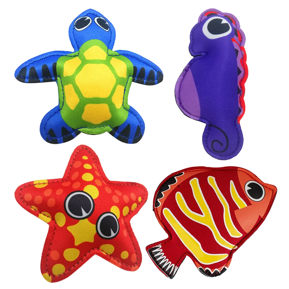 Water Sport Sea Colorful Neoprene Animal Diving Swimming Animal Set Toys Pool Training Game Animal Toys For Children