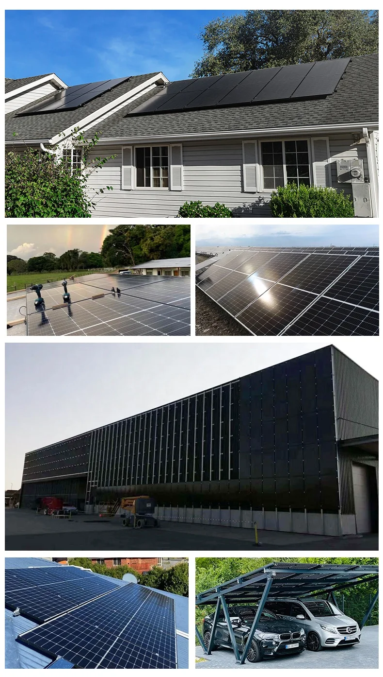 EU warehouse in stock solar panels full black 405w solar panels 410w black frame pv modules fast shipping to door