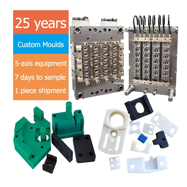 Customized precise part plastics mold  Aluminum/Brass/Stainless Steel speaker box/Toys/medical Injection Mold machining Service