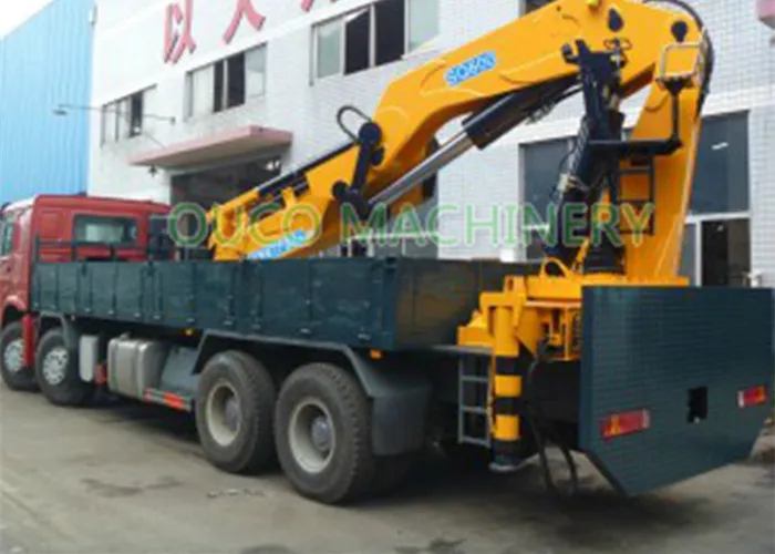 Telescopic Knuckle Boom Telescopic Cylinder Crane Used Truck Mounted Crane