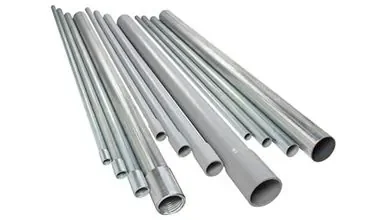 China Factory Supply 1/2inch  2 inch EMT Conduit Hot-dipped Galvanized Steel Metal Conduit Electrical Metallic Tubing With ULc