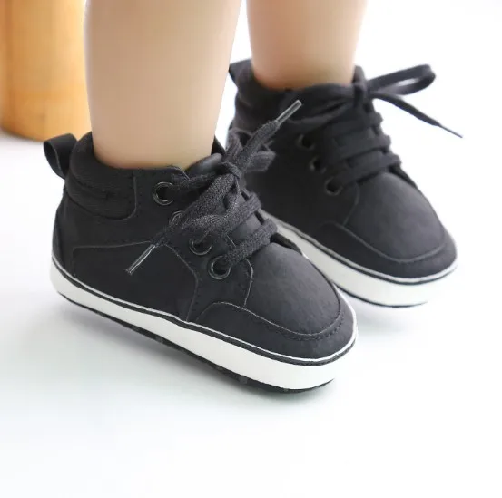 Infant New Born Baby Children Boy Toddler Shoes Soft Sole Shoes