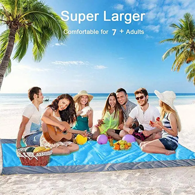 Outdoor Camping Cushion Sand Proof & Waterproof Beach Blanket Go Out Trip Portable Picnic Mat