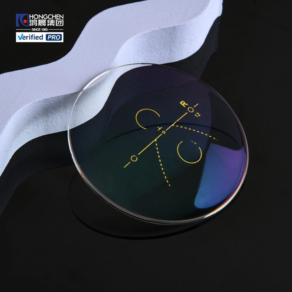 HONGCHEN multifocal 1.56 progressive anti reflective eye glasses lentes prescription optical lenses