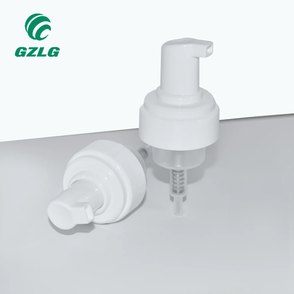 
PCR Eco-friendly Gzlg Manufacturer Wholesale Cosmetic Plastic Airless Dispenser Lotion Foam Liquid Soap Pump 