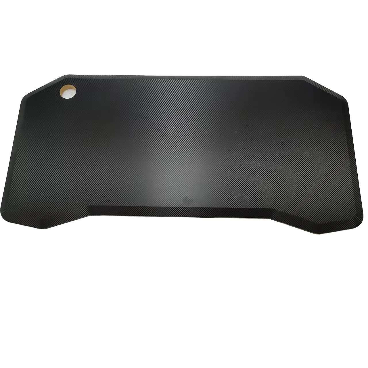 Черный Настольный ПК из углеродного волокна для игрового стола с глянцевой поверхностью, влагостойкий, для внутреннего использования