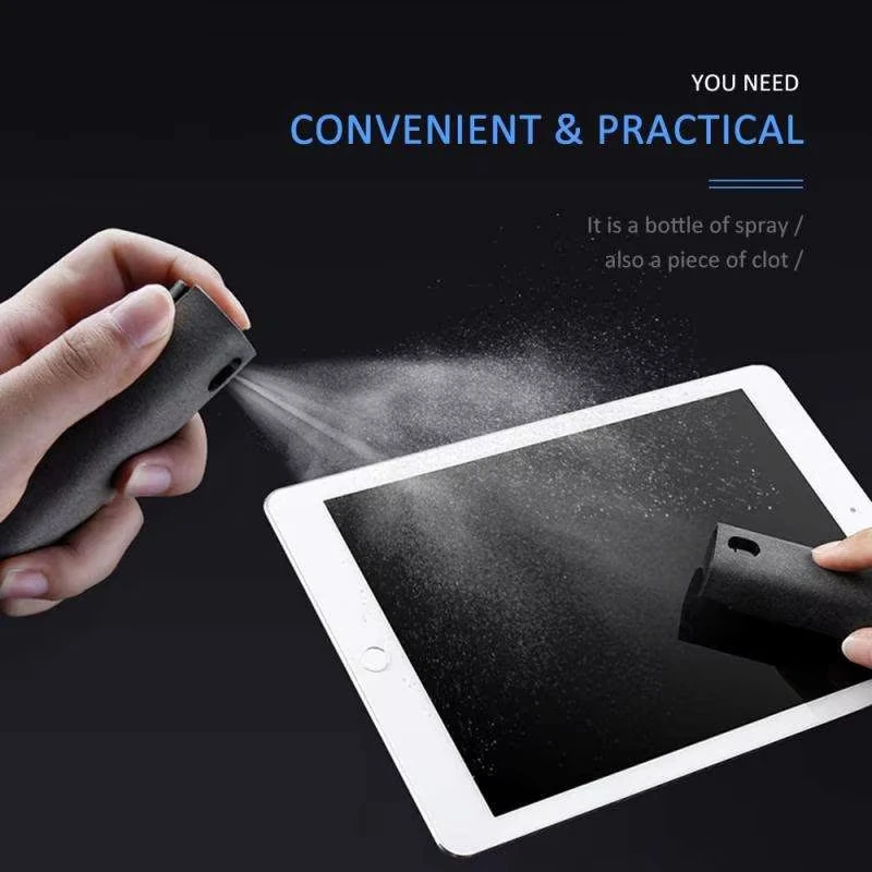 10ml mobile phone tablet screen cleaner microfiber cleaning portable spray screen cleaner