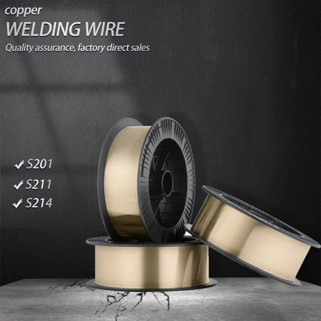 
YINSHENG Chinese Factory ER70s-6 0.8-1.6mm copper alloy tig welding wire for copper metal welded 