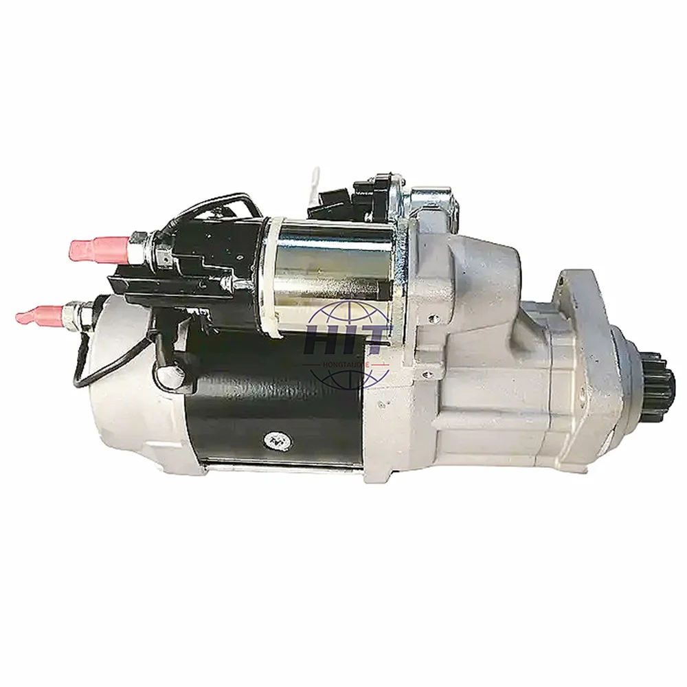 QSM11 24v Cummins дизельный двигатель СТАРТЕР В СБОРЕ 39 МТ 8200699 экскаватор Caterpillar CAT