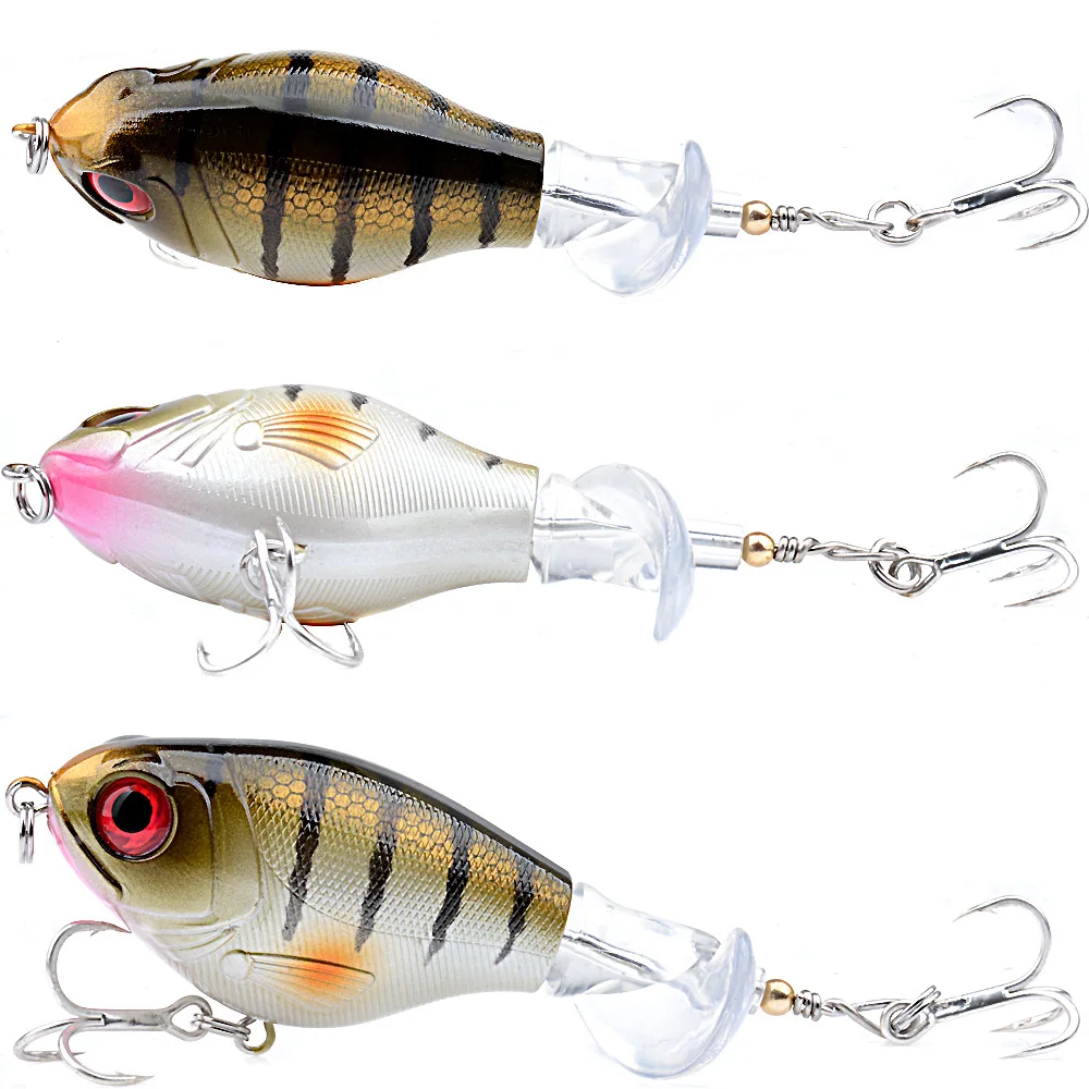 New 16G/11G Floating Pencil Fish Bait Long Range Noise Artificial Bait Rotating Hard Fishing Lure