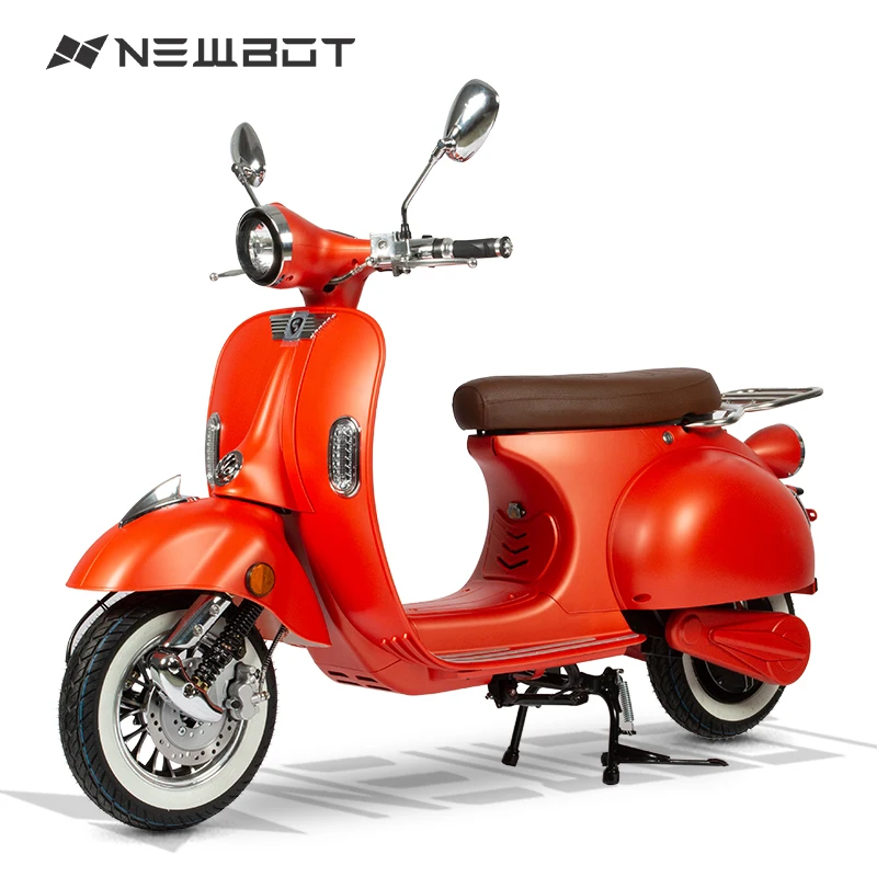 Newbot EEC 4500W 72V 40Ah Matte Orange Adult Lithium Battery electric moped electric scooter electric motorcycle factory sale