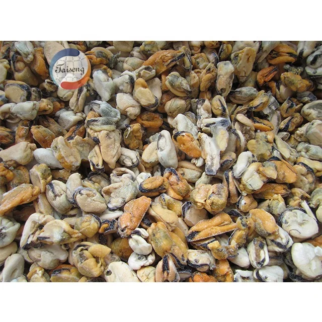 Frozen Green Mussels meat Whole