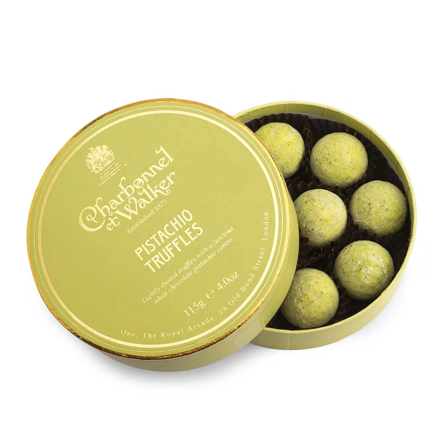 Custom logo printing small round godiva rose gold chocolate  mushroom truffle box packaging for chocolate truffles with dividers