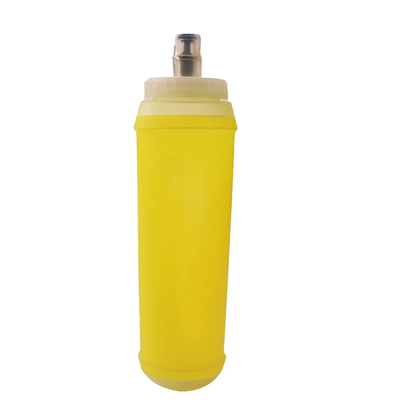 Jiayi folding running bottle water bottle soft touch water bottle