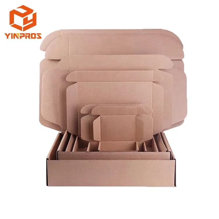 brown small corrugated cardboard mainly shipping boxes for small business mailing storing and delivery