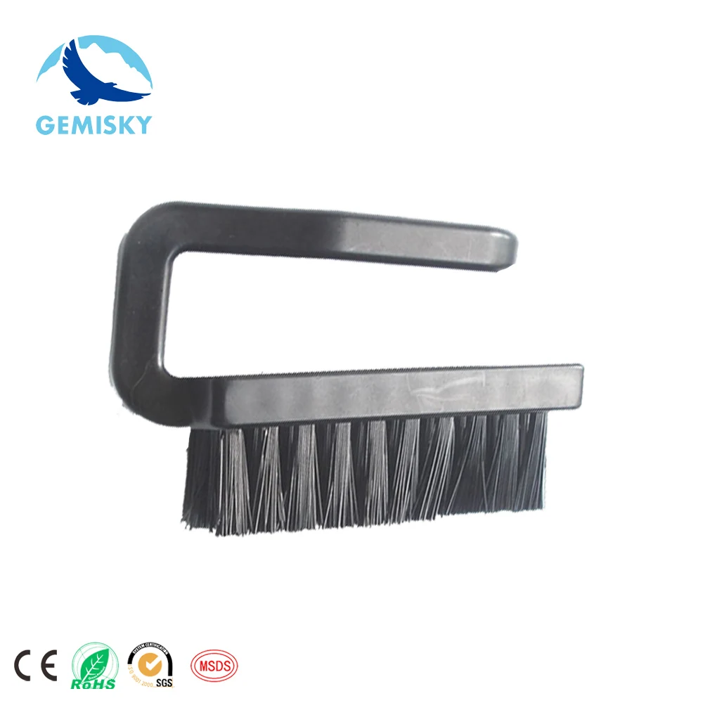 High Quality ESD Anti static Industrial Nylon Cleaning Brush Antistatic Vinyl Soft Brushes Carbon Conductive ESD Brushes