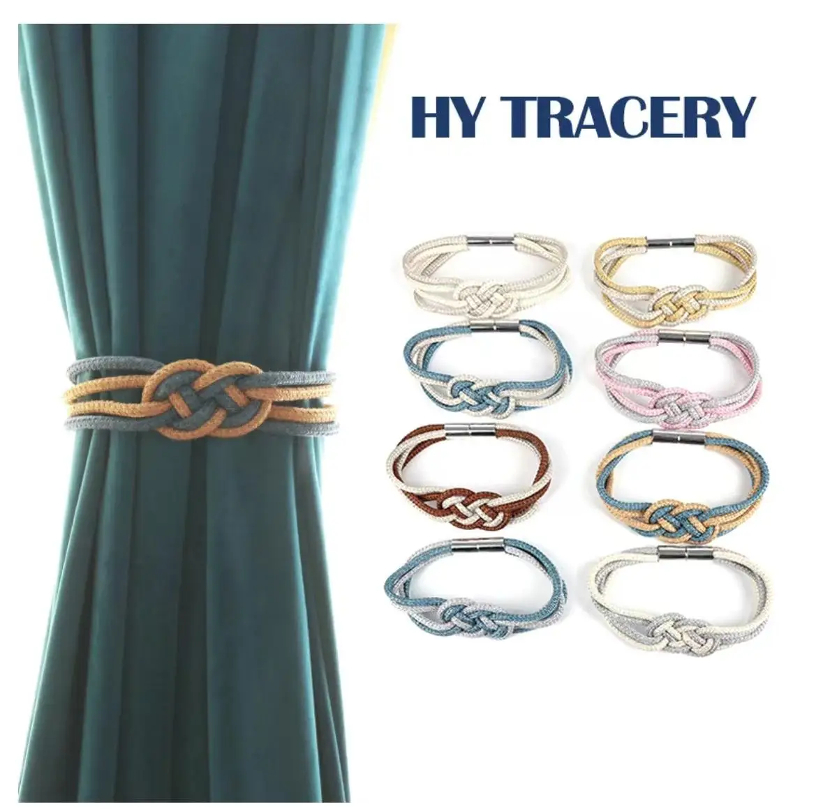 Wholesale Modern Art Deco Window Curtain Hook Accessories Curtain Tieback