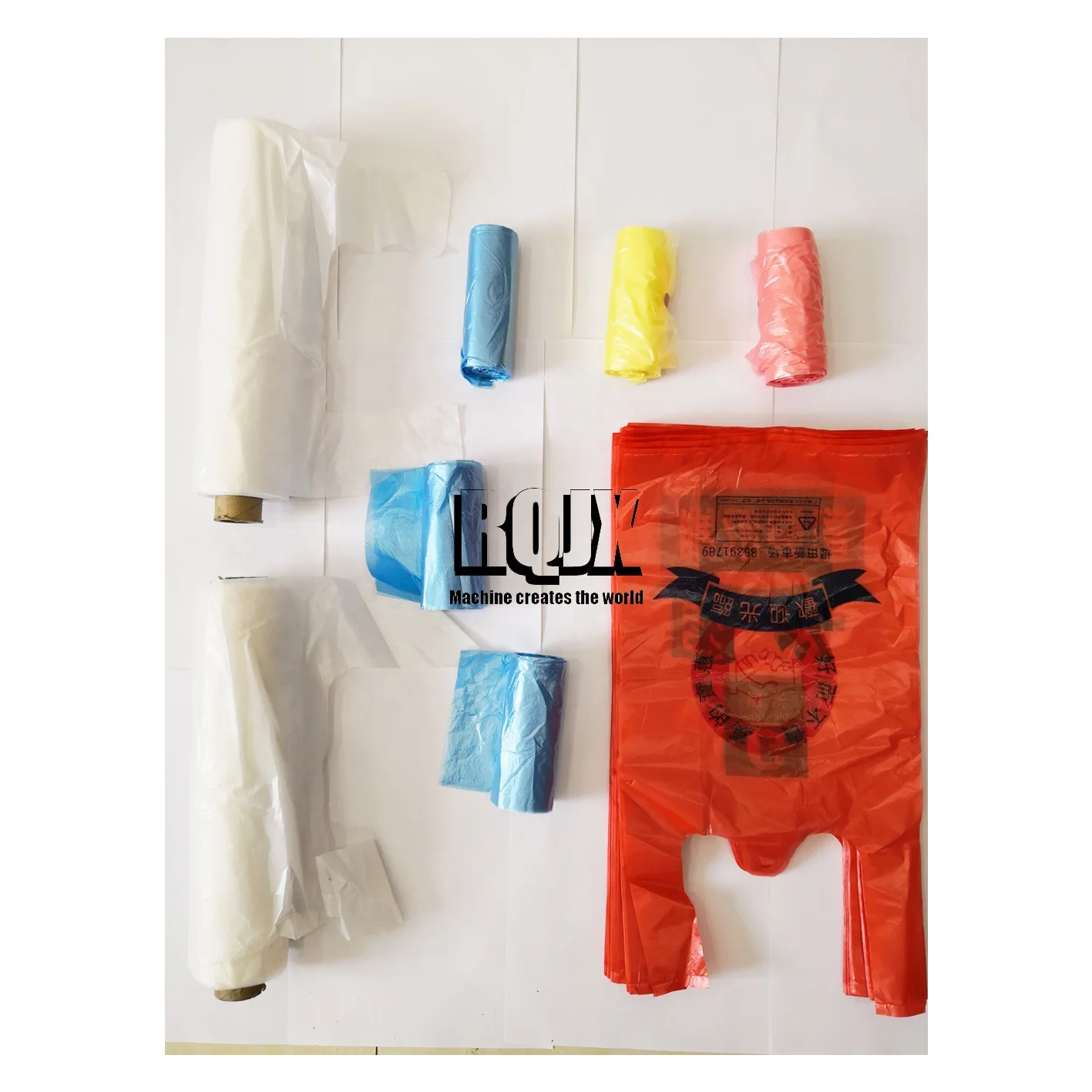 biodegradable carry 3 side seal ziplock shopping nylon bag making machine niger price